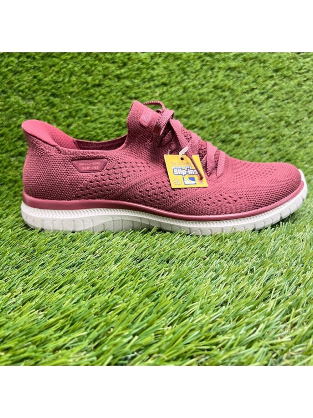 Skechers Virtue Flawless Womens Size 6.5D Dark Rose Athletic Shoes Sneakers